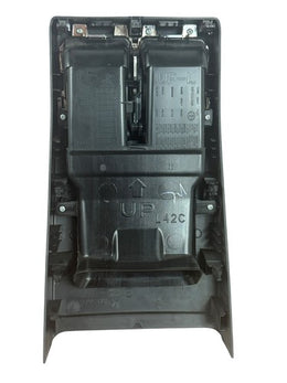 2009-2014 Nissan Maxima Rear Console A/C Heater Vent Trim Panel OEM Black - actual used OEM auto part, photo 2