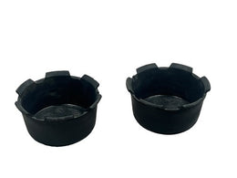1990-1997 OEM Nissan Black Pathfinder Pickup Truck Center Cap 40342-08G00 (2) - actual used OEM auto part, photo 4