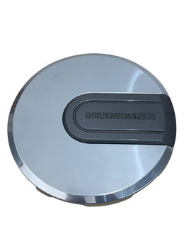 2008-2009 Hummer H2 OEM Wheel Center Cap 09596886 Chrome Silver H2 Center Cap - actual used OEM auto part, photo 2
