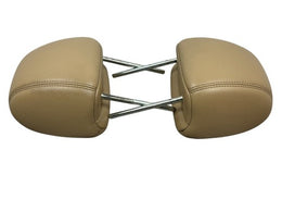 2009–14 Nissan Maxima Front Headrest Pair – Beige OEM Leather 86400‑9DA6B - actual used OEM auto part, photo 7