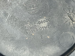 1990-1997 OEM Nissan Black Pathfinder Pickup Truck Center Cap 40342-08G00 (2) - actual used OEM auto part, photo 5