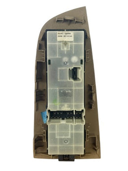 2009-2014 Nissan Maxima Driver Master Window Switch LH OEM 25401-9N00E Tan - actual used OEM auto part, photo 2