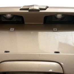 2002-2009 Chevy TrailBlazer GMC Envoy Cashmere Bronze License Plate Molding OEM - actual used OEM auto part, photo 5