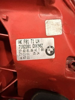 2009-2012 BMW 7 Series F01 F02 Left Outer Tail Light 63217182201 OEM - actual used OEM auto part, photo 8