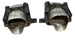 2014-2020 JEEP CHEROKEE LEFT RIGHT CHROME EXHAUST TAIL PIPE TIP - OEM 68236949AA - actual used OEM auto part, photo 2