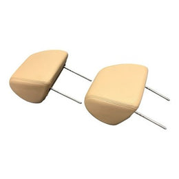 07-14 GMC Sierra Yukon GMT900 Front Headrest Set Pair Light Cashmere Tan OEM - actual used OEM auto part, photo 4