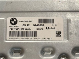 2009-2017 BMW 5 7 Series X3 Top HiFi DSP Amplifier 65129248552 OEM - actual used OEM auto part, photo 7