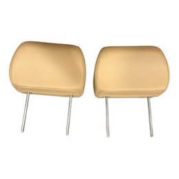 07-14 GMC Sierra Yukon GMT900 Front Headrest Set Pair Light Cashmere Tan OEM - actual used OEM auto part, photo 2