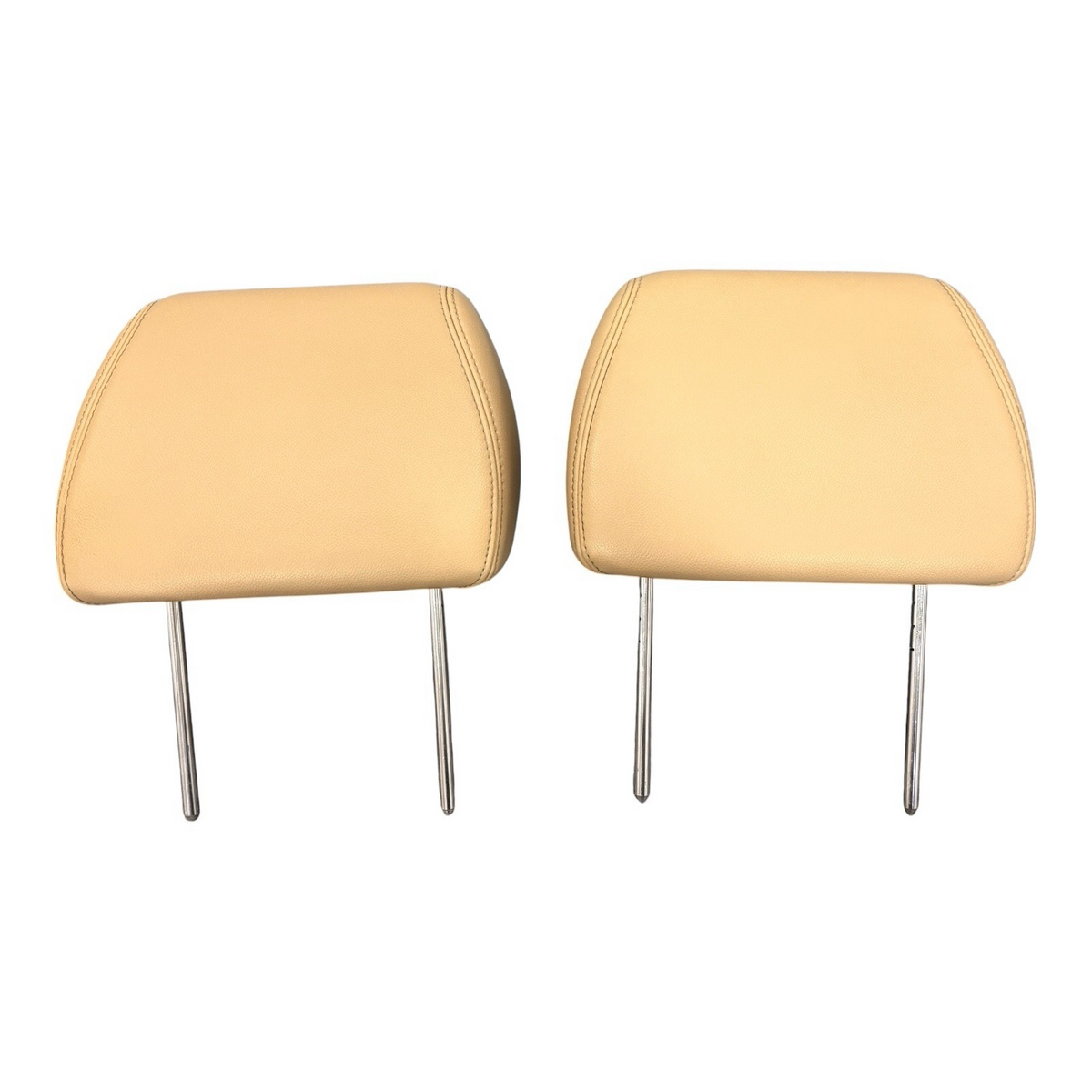07-14 GMC Sierra Yukon GMT900 Front Headrest Set Pair Light Cashmere Tan OEM - actual used OEM auto part, photo 1