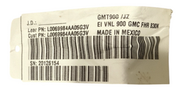 07-14 GMC Sierra Yukon GMT900 Front Headrest Set Pair Light Cashmere Tan OEM - actual used OEM auto part, photo 7