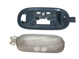 1999-2006 Chevy Silverado GMC Sierra Dome Light Overhead Lamp Gray OEM 15771414 - actual used OEM auto part, photo 3
