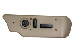 2003-2006 Chevy Avalanche Tahoe Yukon Passenger Seat Control Bezel Shale OEM - actual used OEM auto part, photo 3