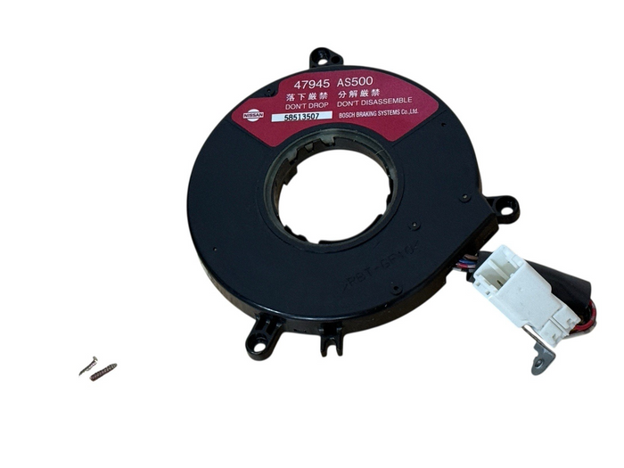 2003-2017 Nissan Infiniti Steering Angle Sensor Assembly 47945-AS500 OEM - actual used OEM auto part, photo 1