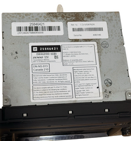 2007-2008 Chevy GMC Navigation Radio 25846421 Denso OEM UVB - actual used OEM auto part, photo 9