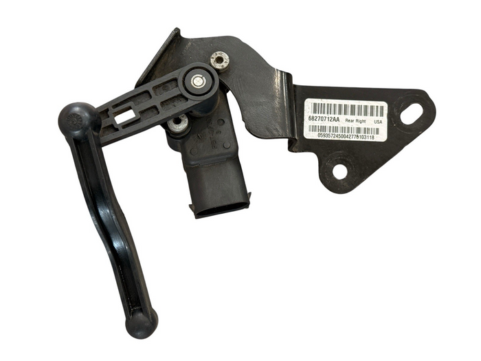 2016-2018 Ram 1500 Rear Right Ride Height Sensor 68270712AA OEM Mopar - actual used OEM auto part, photo 1