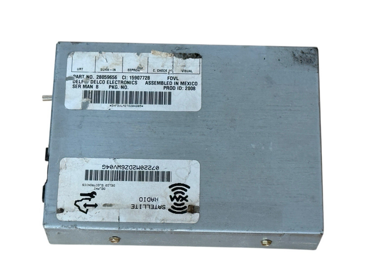 07–17 Chevy GMC Cadillac Buick OEM 28059656 XM Satellite Radio Receiver Module - actual used OEM auto part, photo 1
