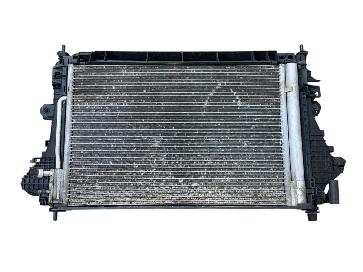 16-20 Chevy Malibu Radiator Condenser Cooling Assembly OEM 84297679 - actual used OEM auto part, photo 1