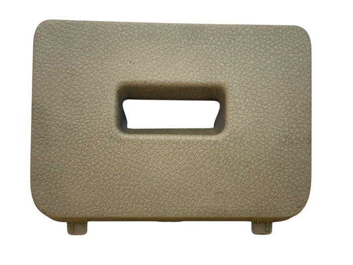 2009-2014 Nissan Maxima Fuse Box Trim Cover 689649N00A Tan OEM - actual used OEM auto part, photo 1