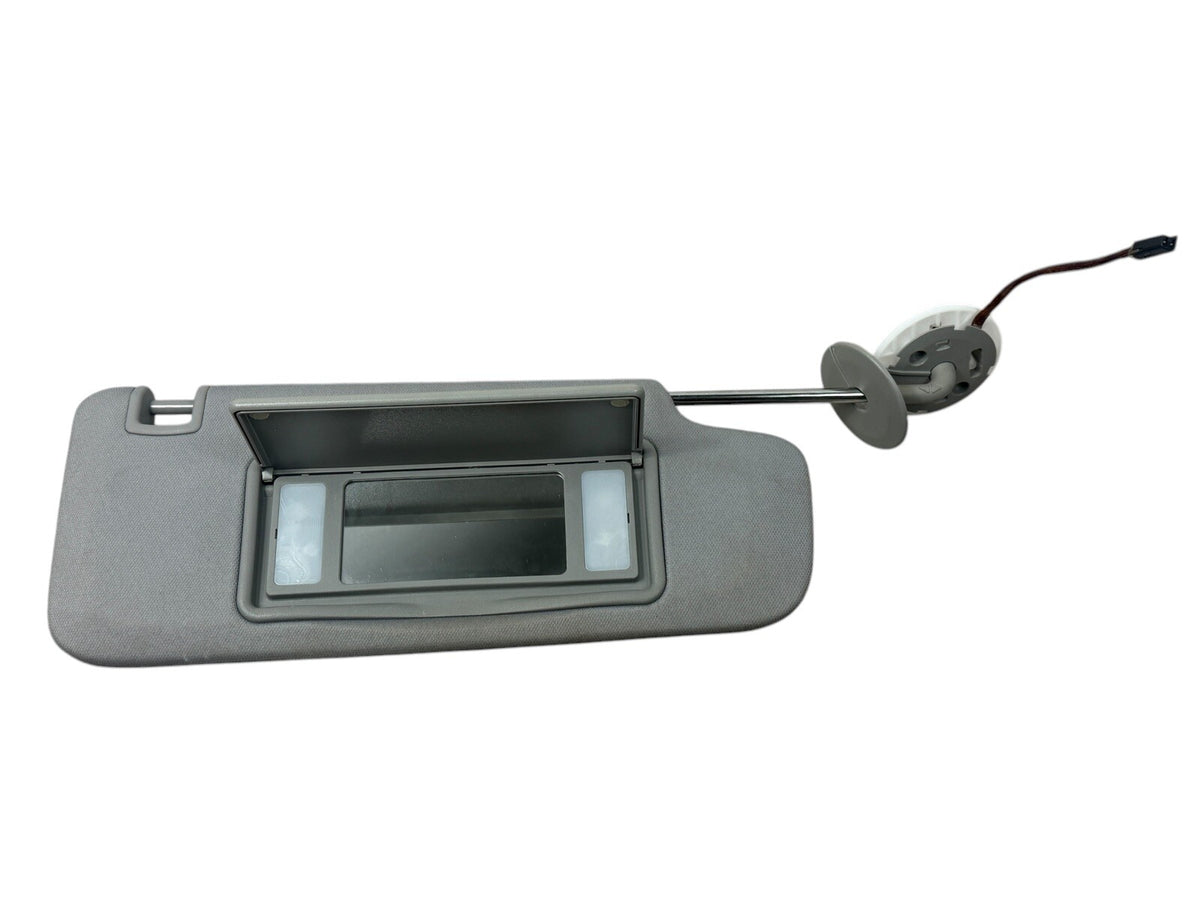 2016-2025 Chevy Malibu Passenger Sun Visor Gray Lighted 84287940 OEM - actual used OEM auto part, photo 1