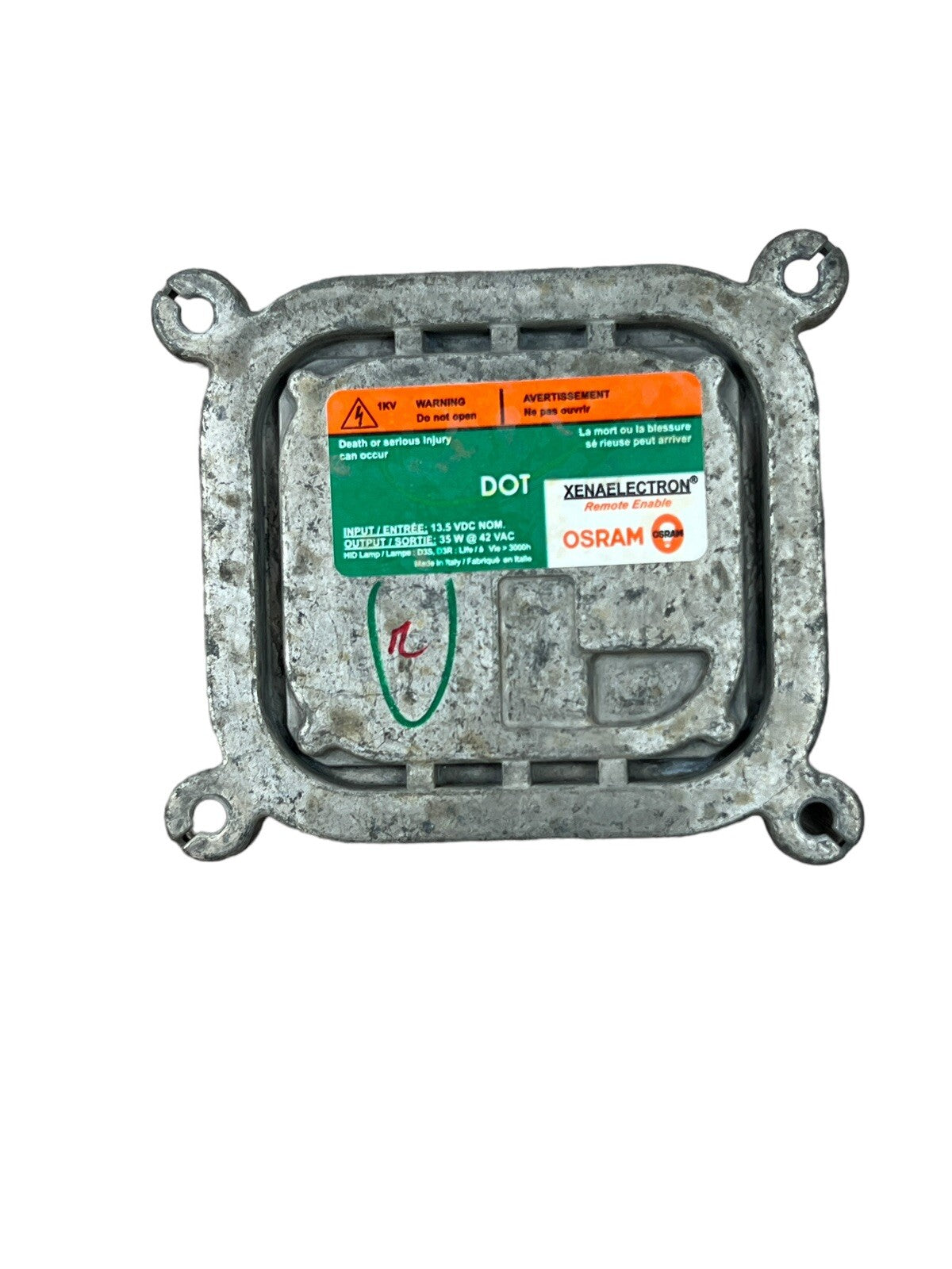 2011-2015 Lincoln MKX HID Xenon Headlight Ballast Control Module 3SXT5-7-D3 OEM - actual used OEM auto part, photo 1
