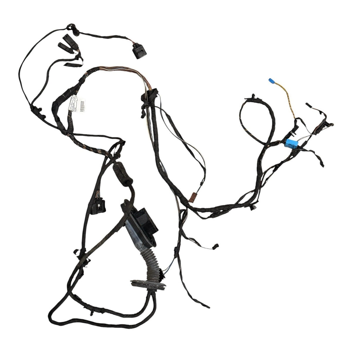 BMW F01 F02 7 Series Rear Left Door Wiring Harness OEM 9234348 - actual used OEM auto part, photo 1