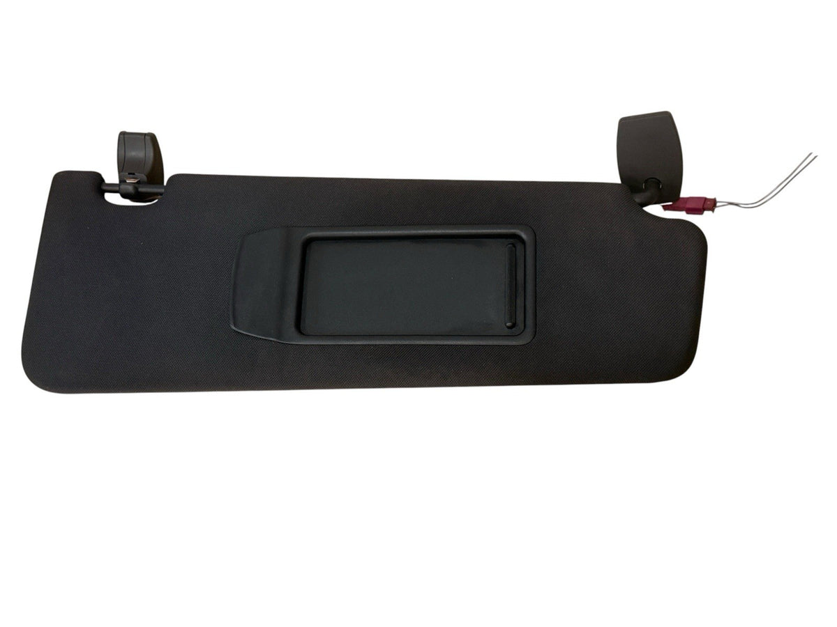 2009-2015 BMW 740i 750i Right Passenger Sun Visor Black OEM 51167903770 - actual used OEM auto part, photo 1
