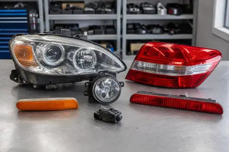 Lighting used OEM parts
