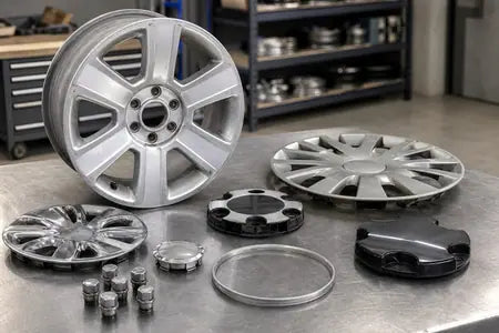 Wheels & caps used OEM parts